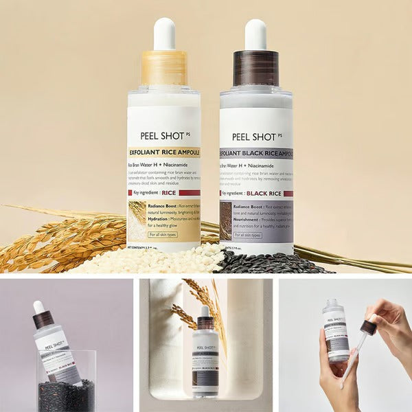 SkinAura – Mild Exfoliating Black Rice Ampoule Serum – image 12