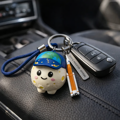CosmoRise – Space Explorer Keychain – Buy 1