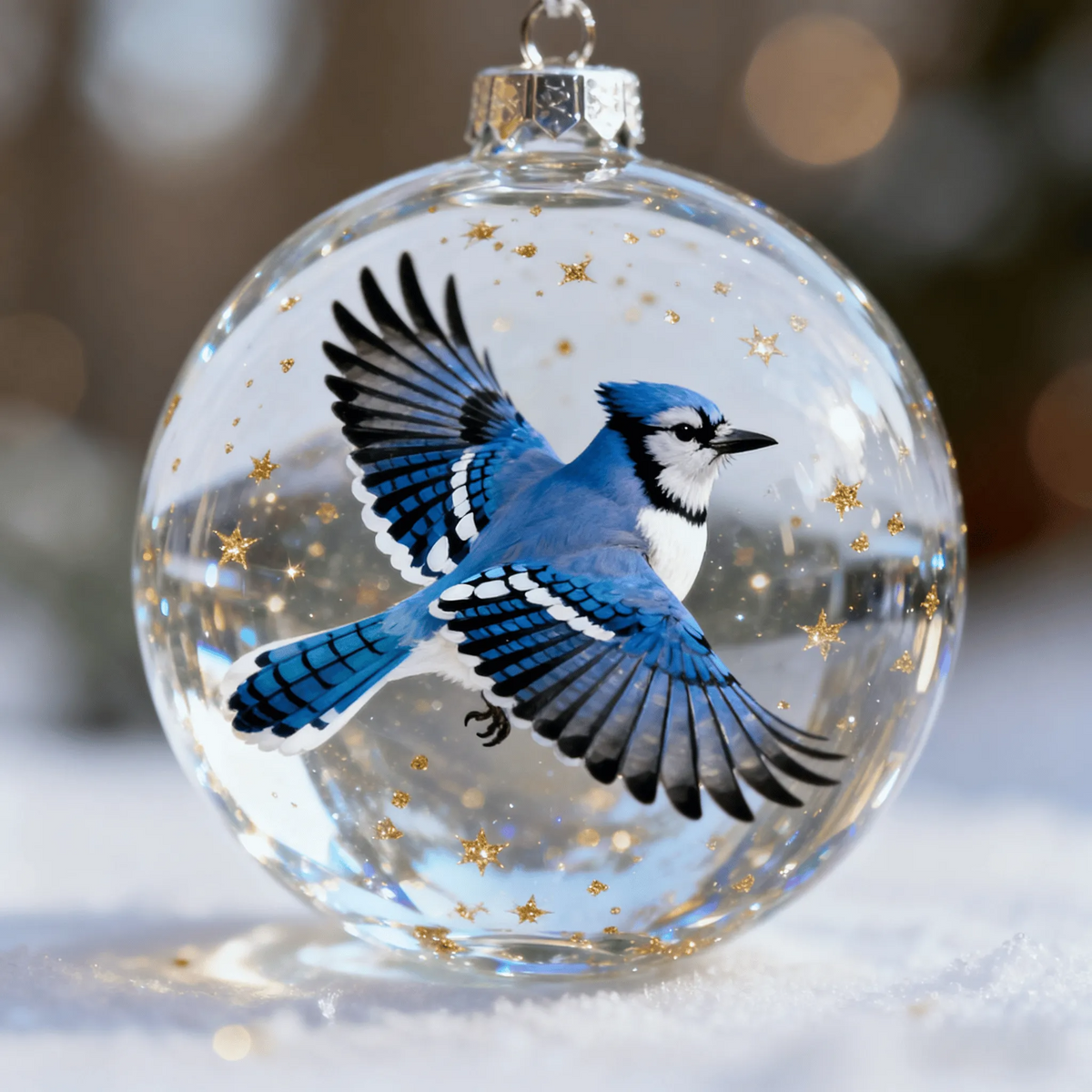 RubyWings - Timeless Cardinal Décor Piece – Blue Jay