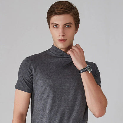 NeoCollar – Sleek High Neck T-Shirt – image 11