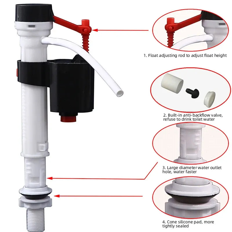 FlowSafe – Self-Stop Toilet Tank Valve – image 2