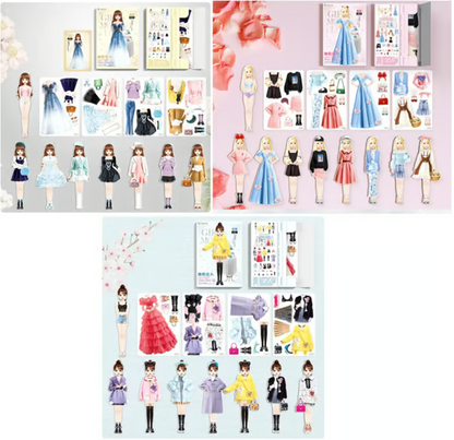 TinyTrendy – Magnetic Dress Up Baby Playset – A+B+C