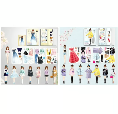 TinyTrendy – Magnetic Dress Up Baby Playset – B+C