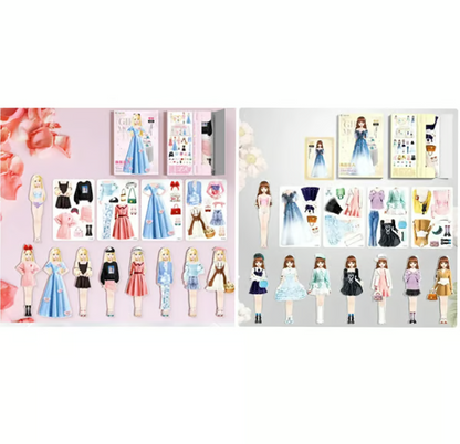 TinyTrendy – Magnetic Dress Up Baby Playset – A+B
