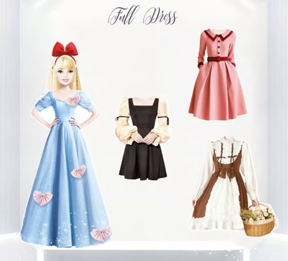 TinyTrendy – Magnetic Dress Up Baby Playset – image 11