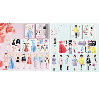 TinyTrendy – Magnetic Dress Up Baby Playset – A+C