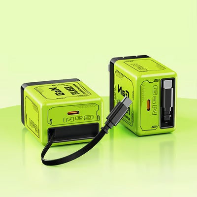 PowerNest – Dual Port GaN High Speed Charger – Green / Buy 1
