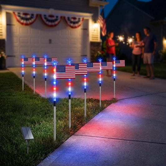 StarLight USA – Solar Garden Decor – Set of 8