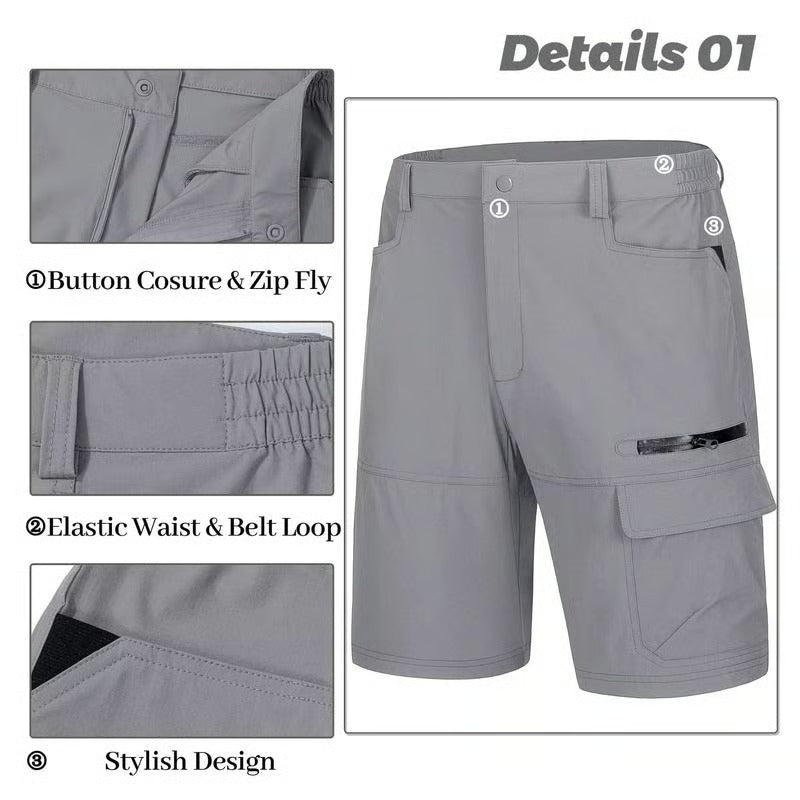 RuggedFlex – Multi-Pocket Cargo Shorts – image 6