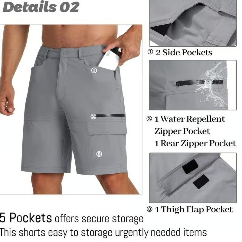 RuggedFlex – Multi-Pocket Cargo Shorts – image 7