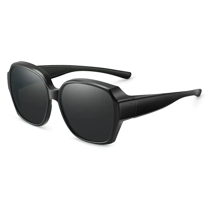 Eclipse Chic – Trendy Cat Eye Eyewear – Black