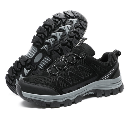 GripCore – Non-Slip Orthopedic Work & Outdoor Shoes – Black / US 6.5