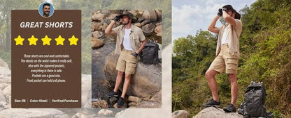 RuggedFlex – Multi-Pocket Cargo Shorts – image 23