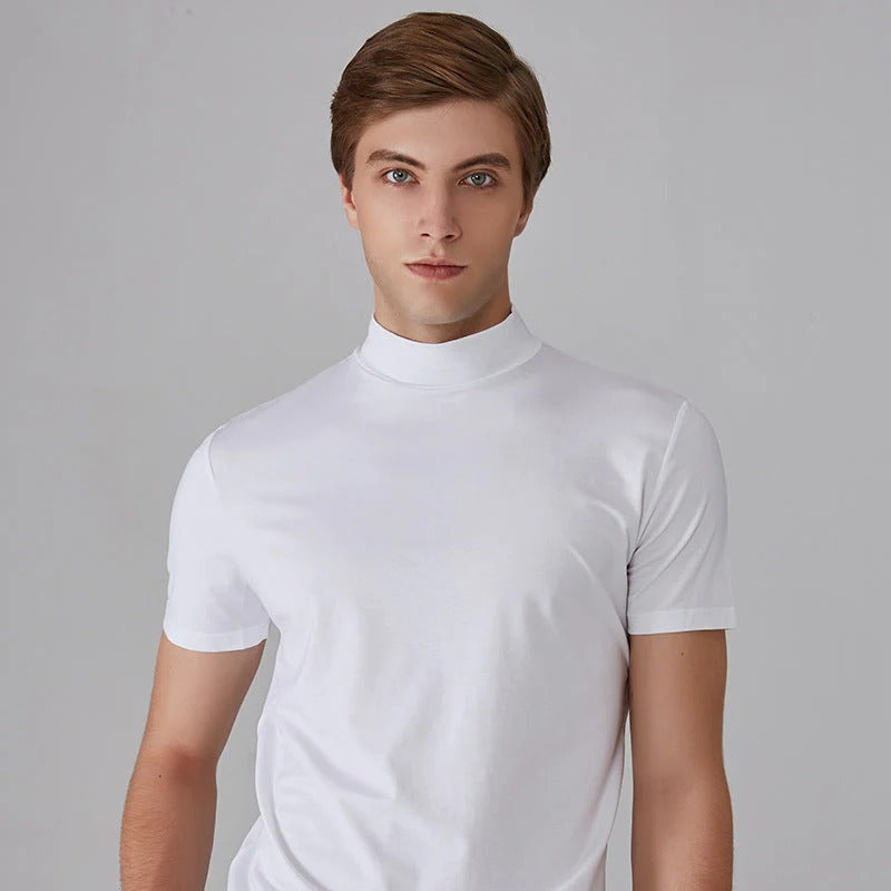 NeoCollar – Sleek High Neck T-Shirt – image 15