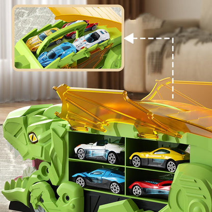 RaptorRace – Dino Car Swallowing Truck Set – image 2