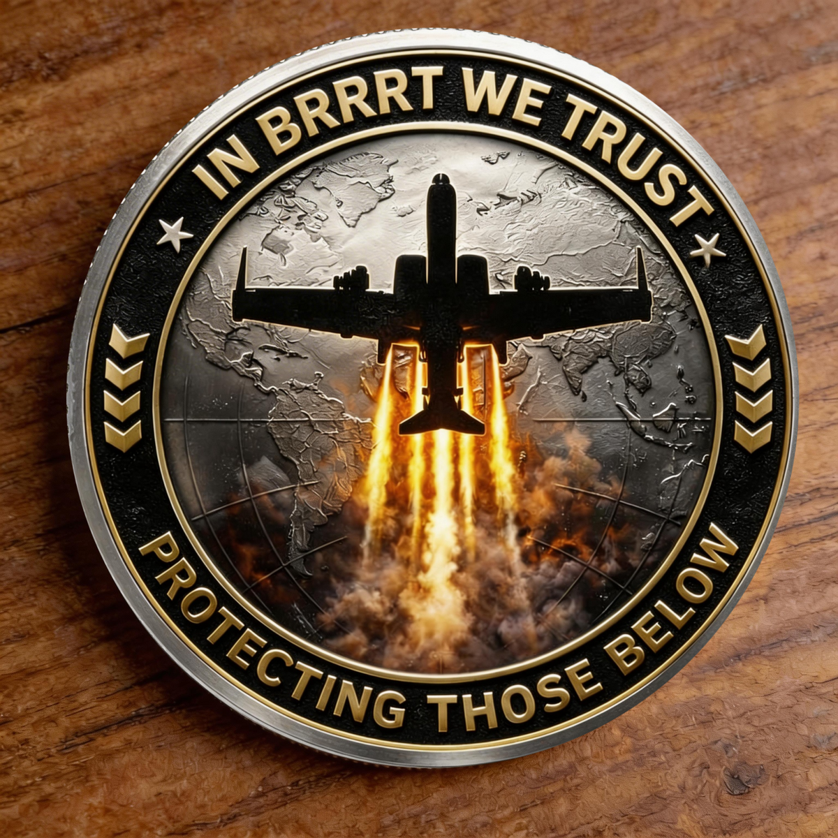 ThunderStrike – A-10 Warthog Legacy Coin – image 2