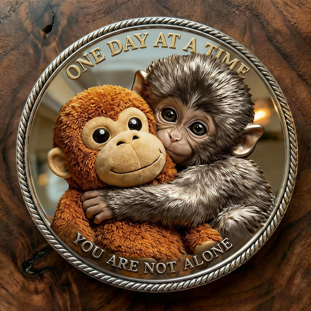 CuddleMonkey – Daily Comfort Keychain – Buy 1 Set