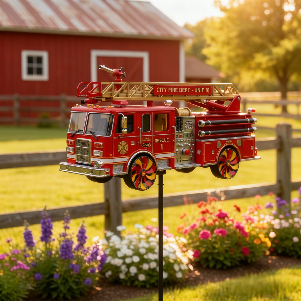 BreezeBlaze – Animated Garden Spinner Truck – image 3