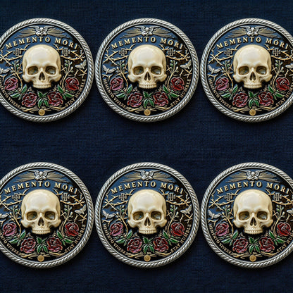 MementoLegacy – Philosophy Challenge Coin – 【FREE SHIPPING】Buy 3 Get 3 FREE - 6 Coins