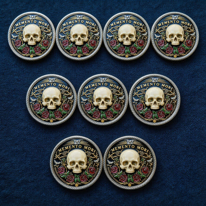 MementoLegacy – Philosophy Challenge Coin – 【FREE SHIPPING】Buy 4 Get 6 FREE - 10 Coins