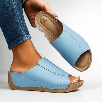 Kendala™ – Elegant Orthopedic Sandals – Blue / EU 36 / UK 3 / US 5