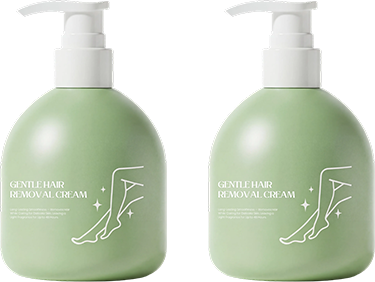 PureSmooth – Gentle Body Hair Removal Cream – Hair Removal Cream / Buy 2 / Free: Hair removal scraper *2