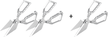 BoneMaster – Heavy-Duty Kitchen Shears – Silver / Buy 2 Get 1 Free (3 PCS)