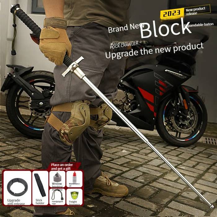 PathDefender – Multi-Purpose Tactical Hiking Stick – image 3