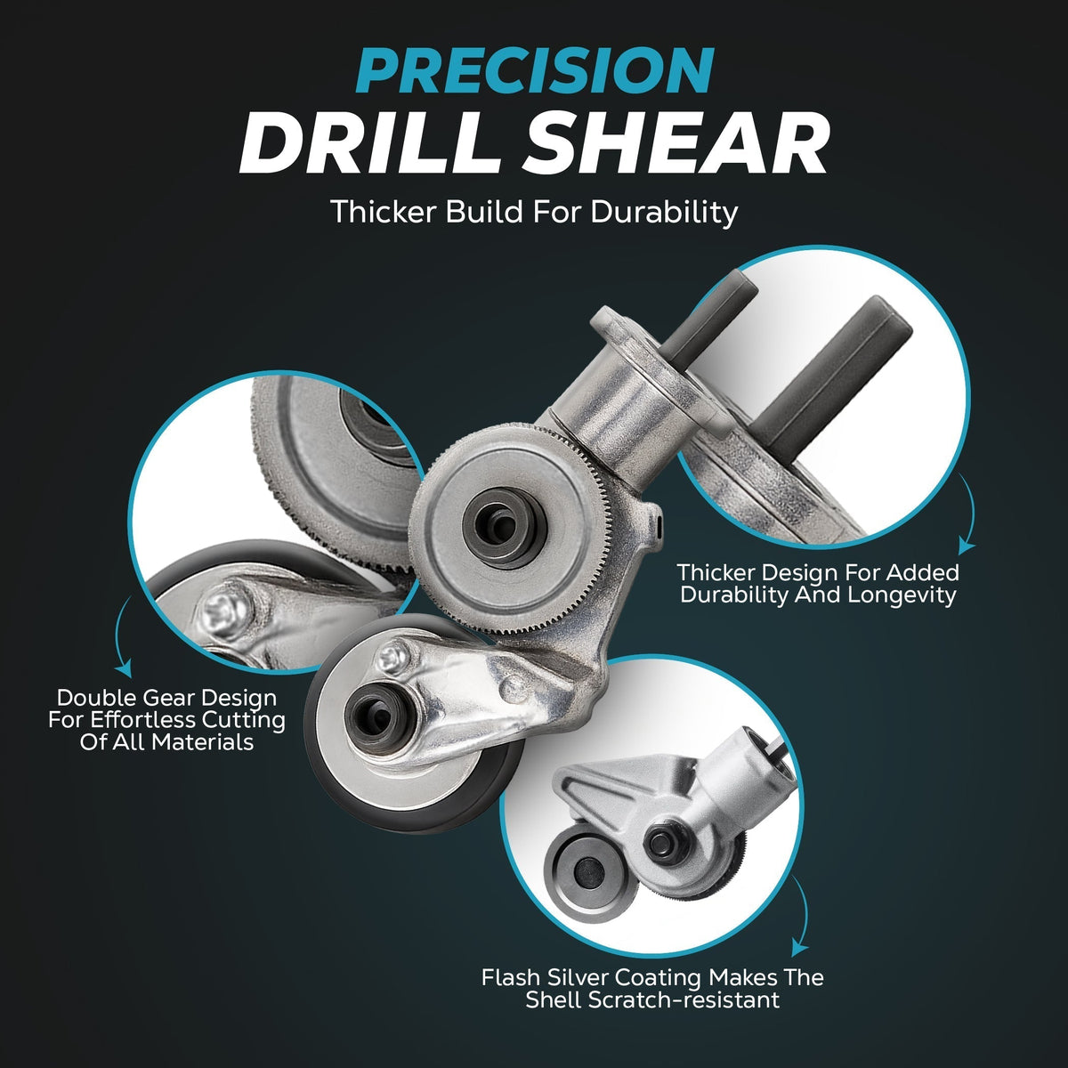 Drillshear – Electric Drill Metal Cutter Attachment – image 8