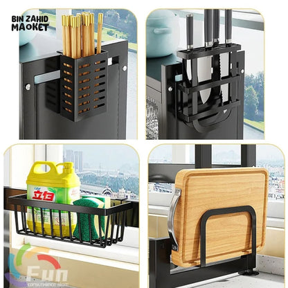 ClearNest – Transparent Kitchen Dishes Rack Cabinet – image 5