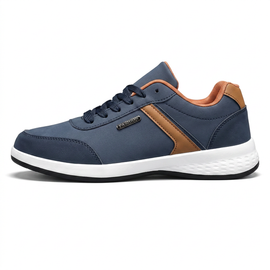 Ribbon — Stripe-Detailed Sneaker for Daily Wear – Navy / 38
