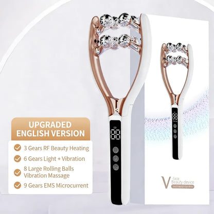 RadiancePro – Portable Rechargeable Facial Massager – Upgraded English version