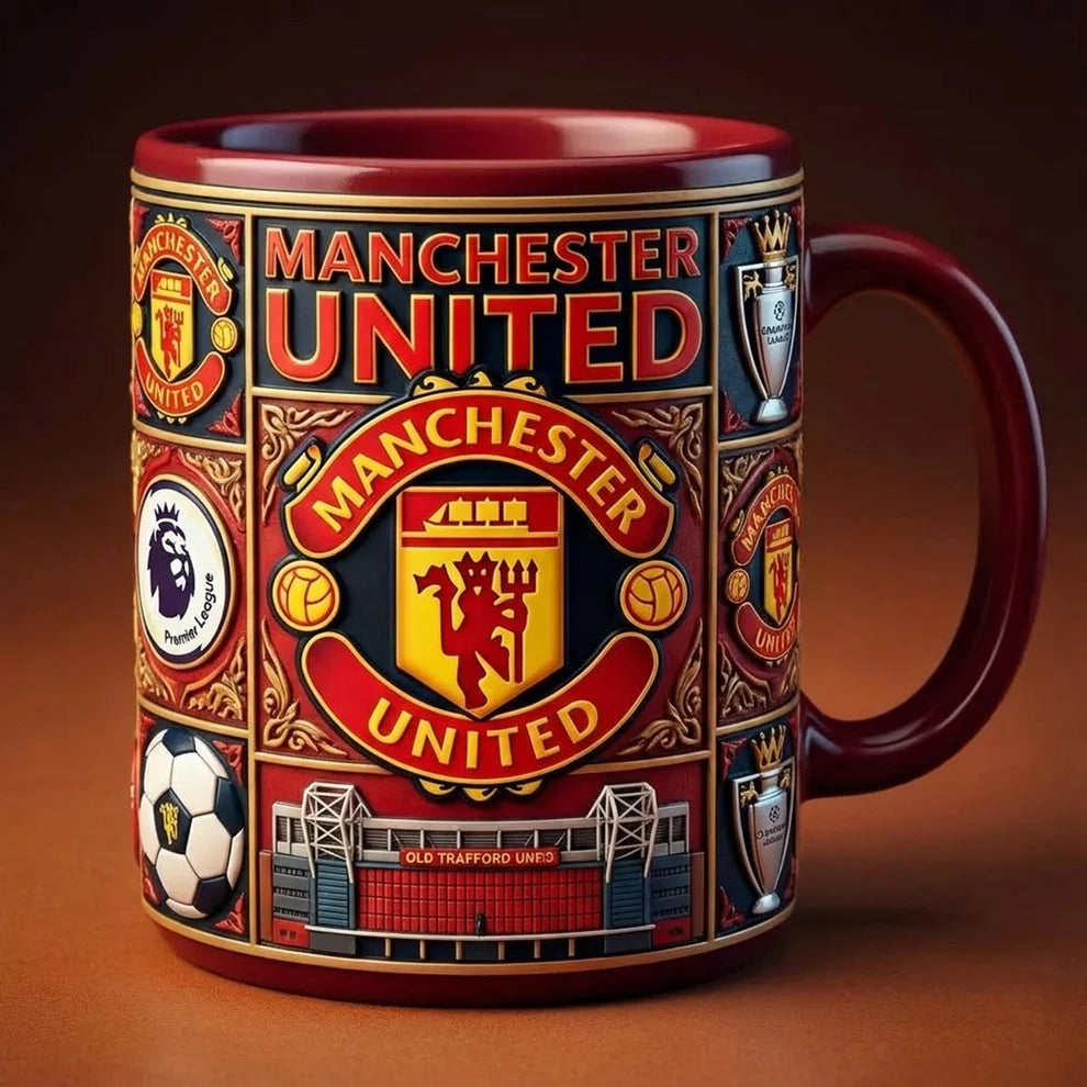VictorySip - Football Mug – Bring Match Day to Every Cup – MANCHESTER UNITED