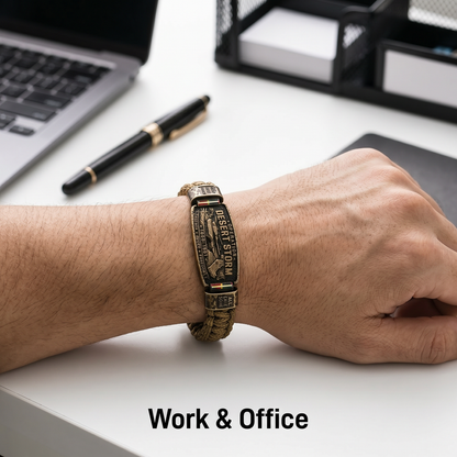 DesertHonor – Veteran Tribute Paracord Bracelet – image 3