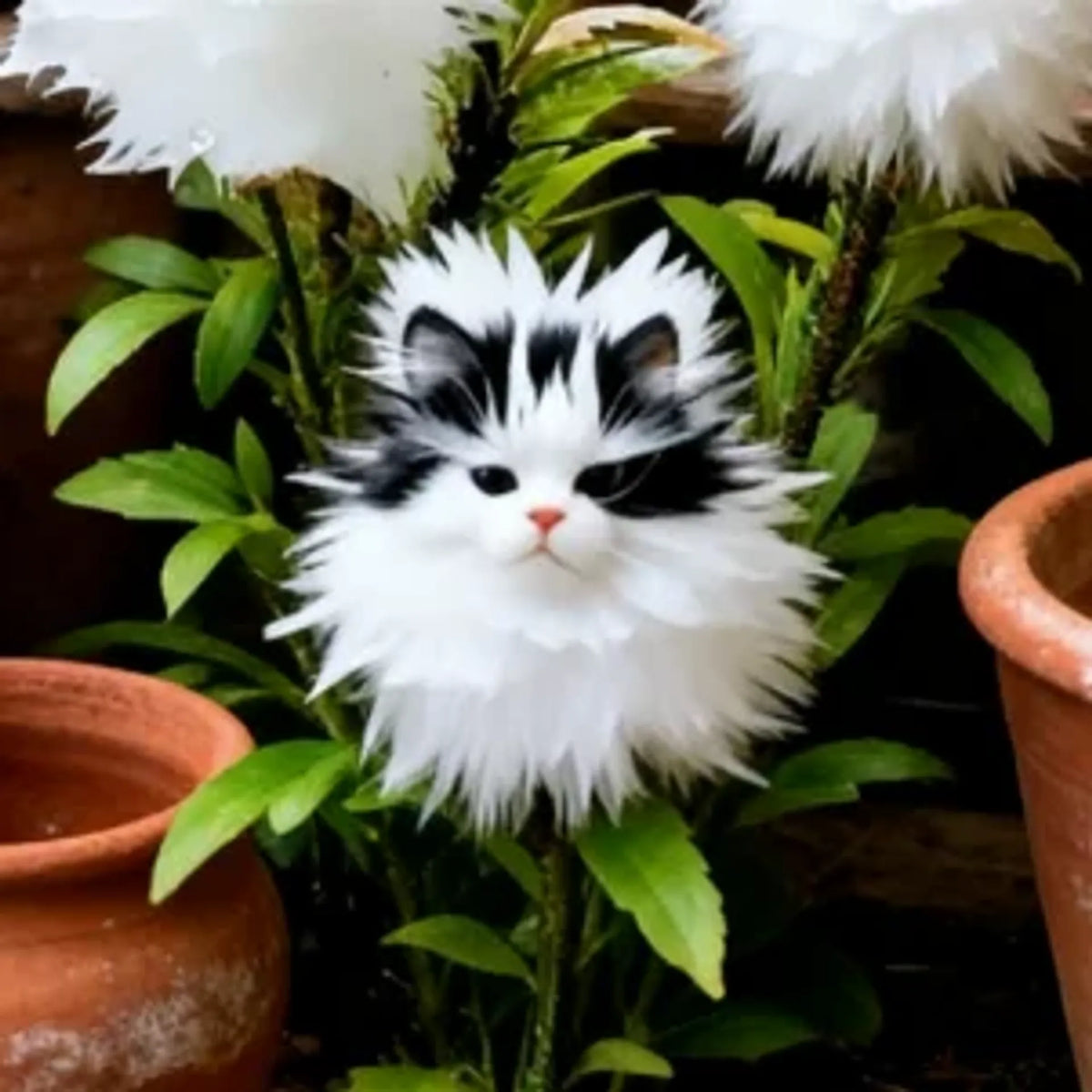 CatEye Bloom – Magical Orchid Collection – Black White / 50 Seeds