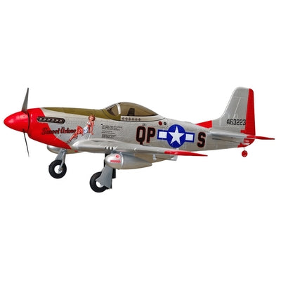 Warhawk Pro – P-51D RC Plane – FPV Camera + Phone Mount / 1 Battery (7.4V 1300mAh)