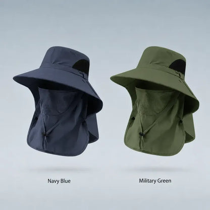 SunShield – UV Protection Hat – Buy 2 Save Off 55% (Navy Blue + Military Green)