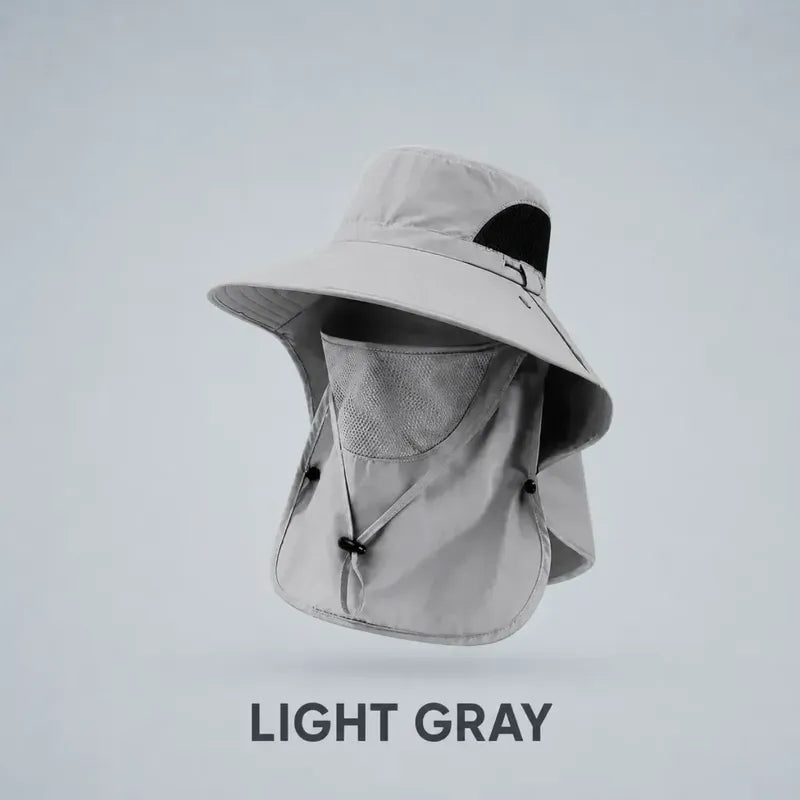 SunShield – UV Protection Hat – Light Gray