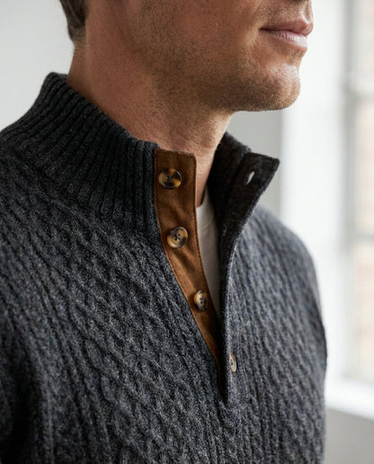 Crown™ – Classic High Collar Pullover – image 3