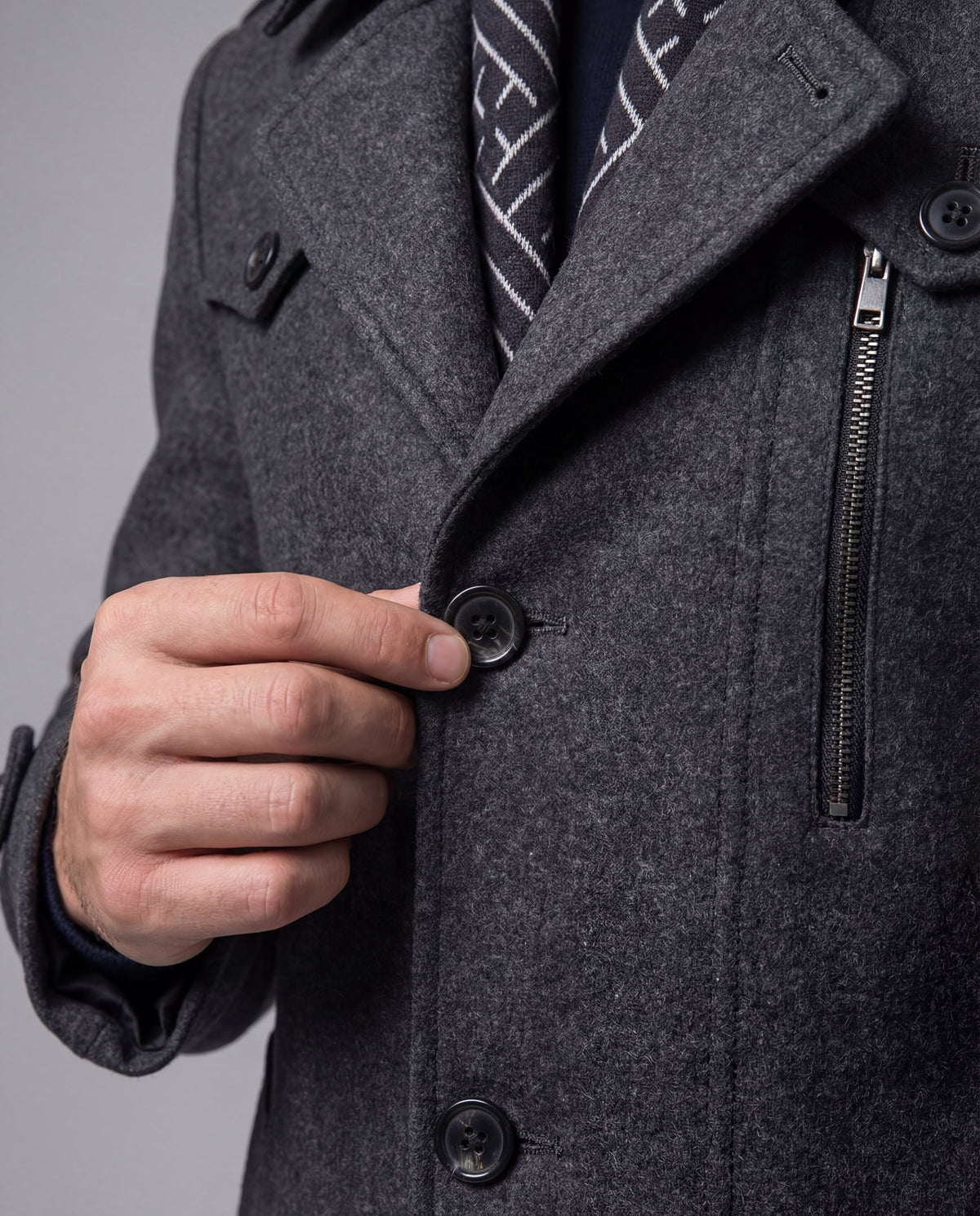 Kingsley™ Wool Jacket – Timeless British wool jacket for refined winter wear – image 4