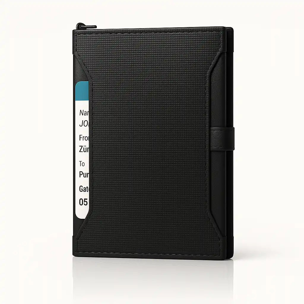 PocketShield – RFID Blocking Case – Black / Buy 1 Passport bag only