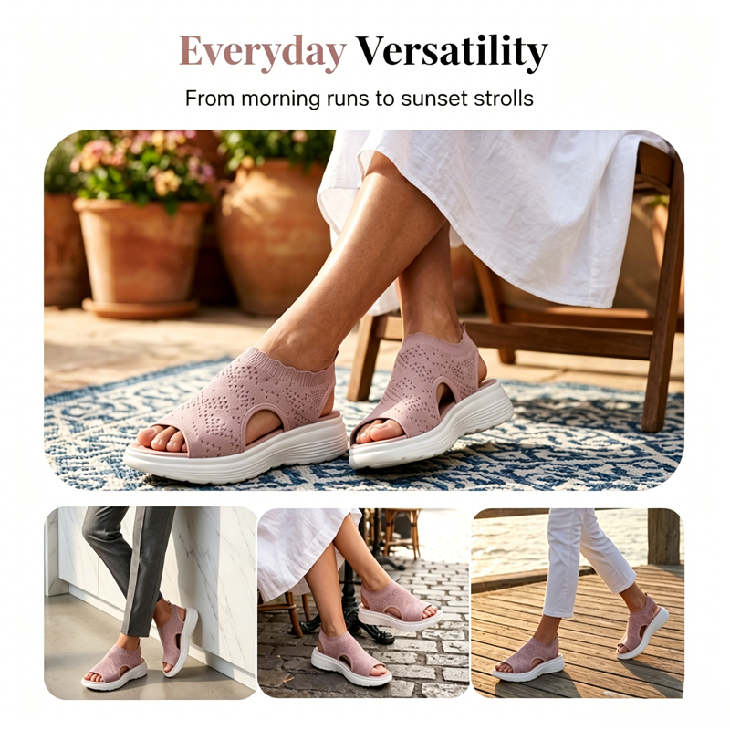 FlexWalk – Breathable Platform Sandals – image 11
