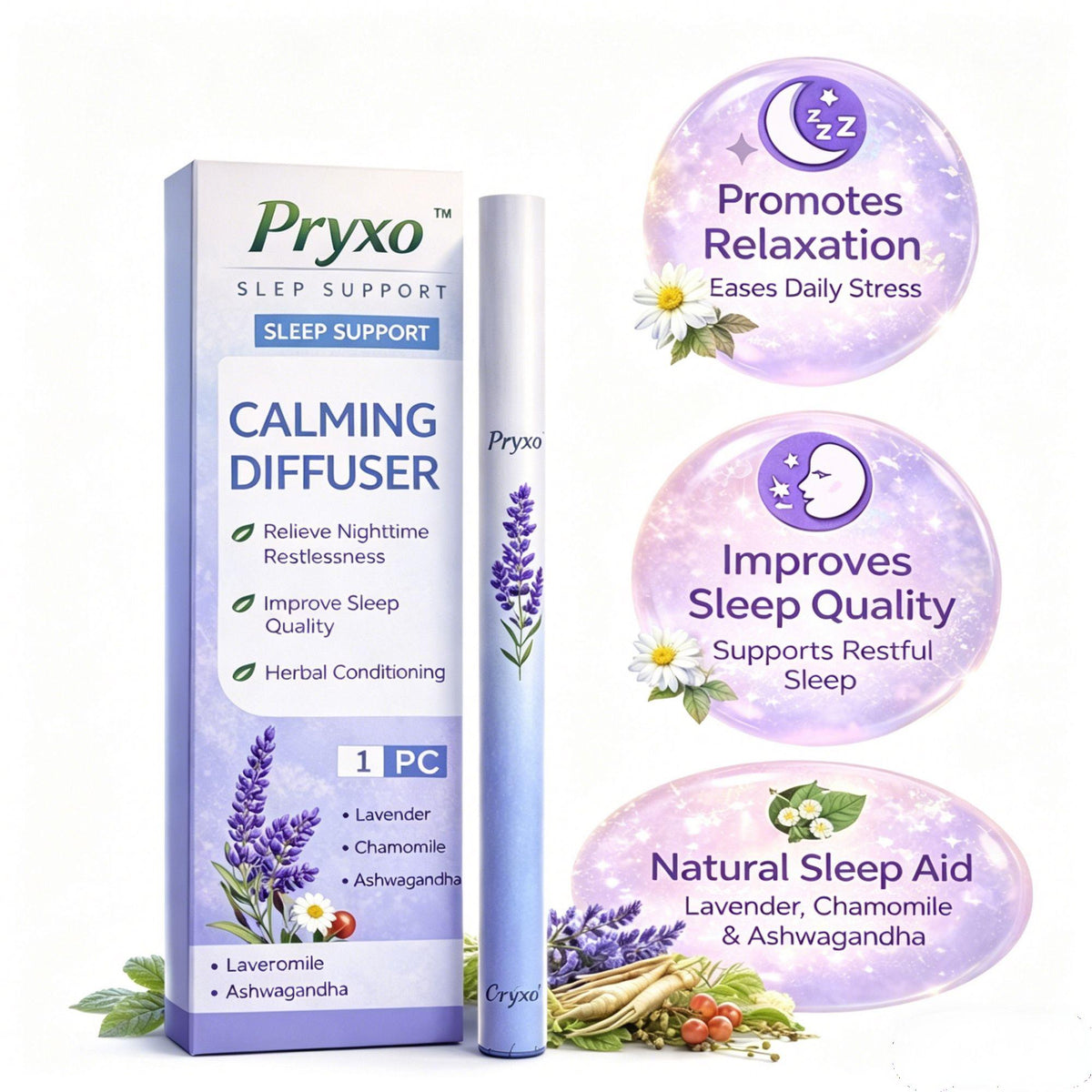 Pryxo – Ultimate Relaxation Stick (4 Aromas in 1 Box) – image 6
