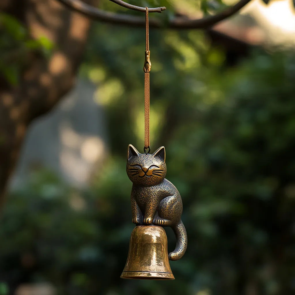 ChimeWhiskers – Cat Wind Chime Gift for Mother’s Day – A