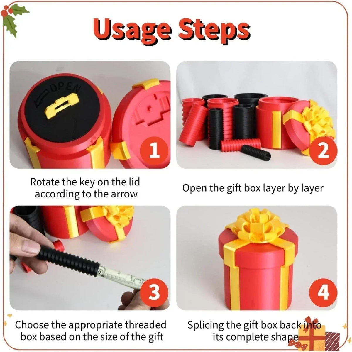 GiftQuest - Christmas Gift Fun Nesting Doll Box – image 17
