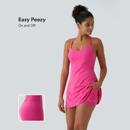 SoftMove – Plush Easy Peezy Active Wear Dress – image 2