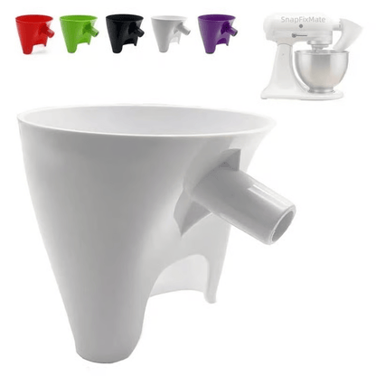 Flour Funnel for Kitchen Aid Stand Mixer