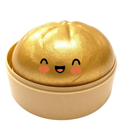SoftCore – Glitter Sensory Squishy Toy – Smile-Yellow