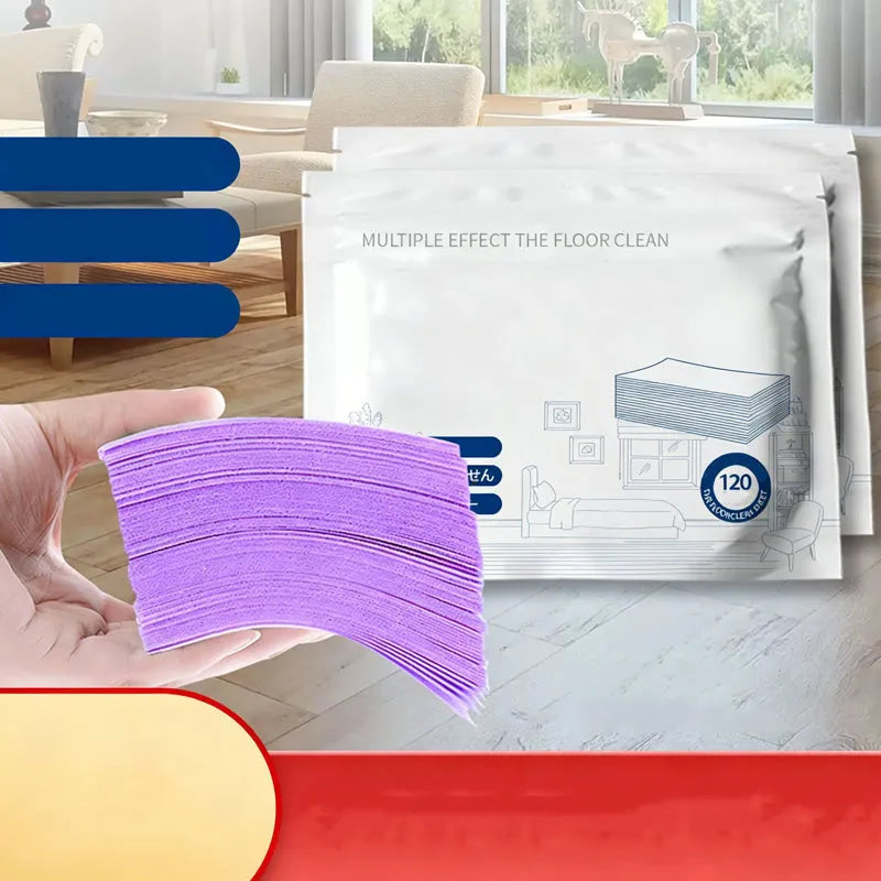 CleanEase - Water-Soluble Floor Cleaning Wipes – Purple / Buy 1 Get 30% OFF