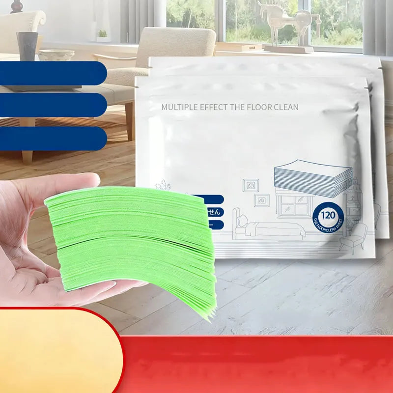 CleanEase - Water-Soluble Floor Cleaning Wipes – Green / Buy 1 Get 30% OFF